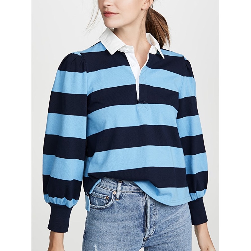 ISO Veronica Beard Presto Rugby Shirt